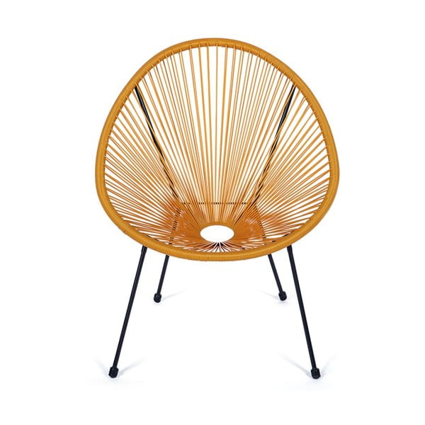 Rumen kovinski/plastičen vrtni fotelj Avocado Comfort – Bonami Selection