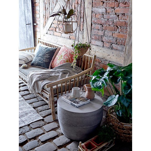 Viseče stojalo za lončke iz bambusa Bloomingville Salum, višina 52 cm-image-1