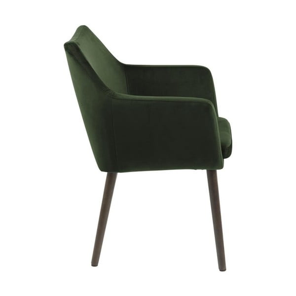 Zelen oblazinjen jedilni stol z nasloni za roke Nora – Actona-image-4