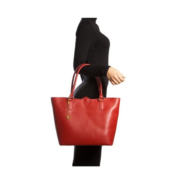 Isabella Rhea 440 Rosso usnjena torbica-image-2