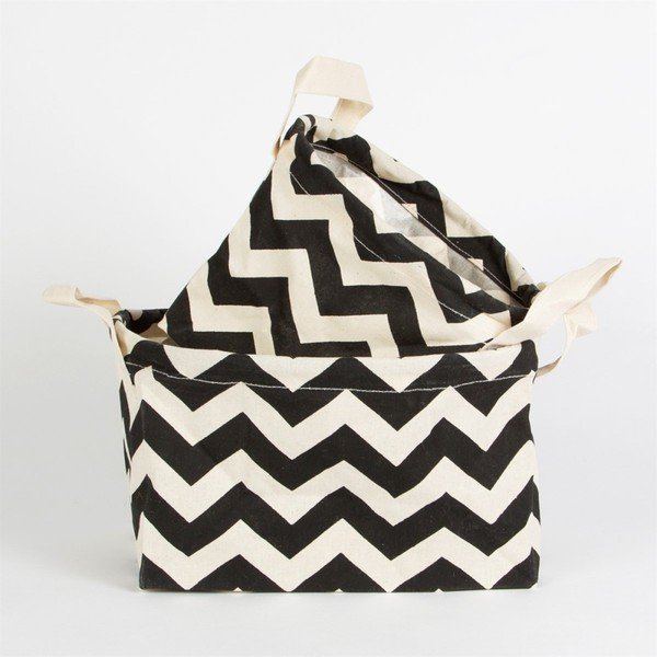 Komplet 2 košar Sass & Belle Chevron-image-1