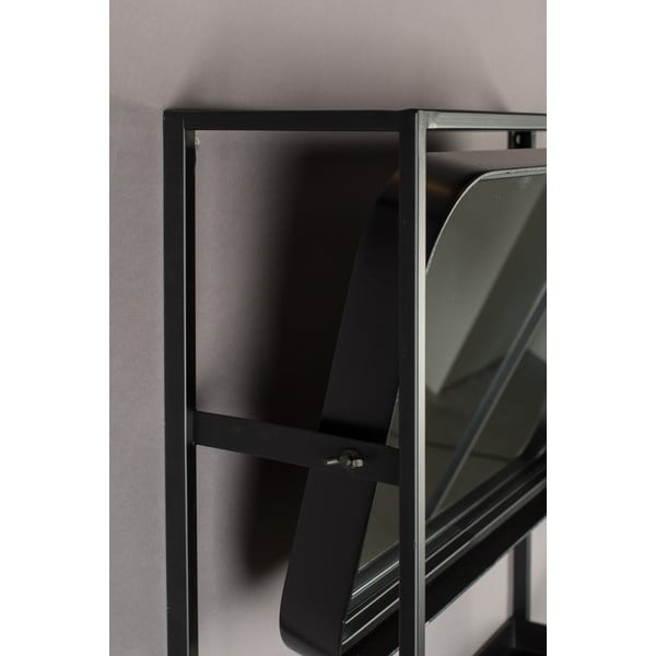 Stensko ogledalo s polico in obešalniki 53x165 cm Langres – Dutchbone-image-4