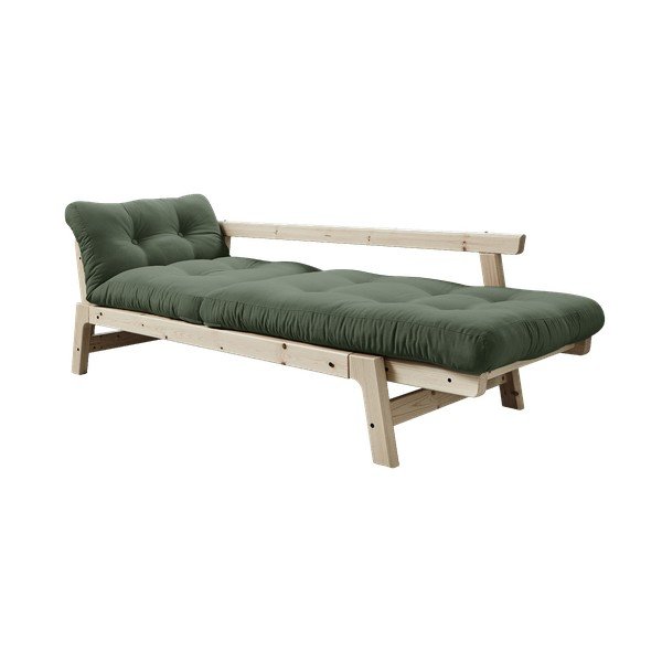Raztegljiv kavč Karup Design Step Natural Clear/Olive Green-image-3