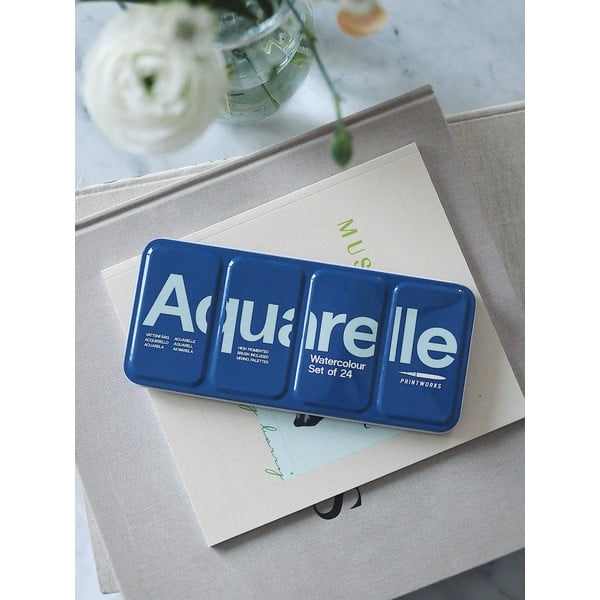 Vodene barvice v kompletu  Aquarelle – Printworks-image-1
