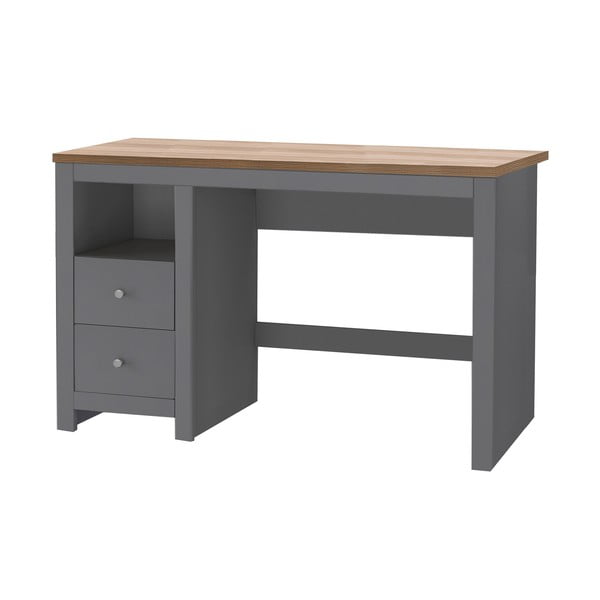 Pisalna miza z mizno ploščo v hrastovem dekorju 50x120 cm Emerald – Støraa-image-2