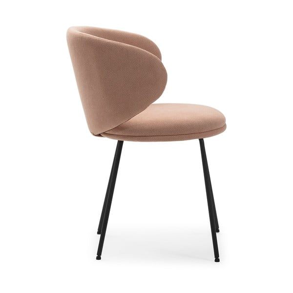 Svetlo rožnati oblazinjeni jedilni stoli v kompletu 2 ks Rush – Marckeric-image-3