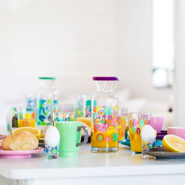 Vijolična steklena karafa Sagaform Fantasy-image-2