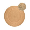 Obojestranska okrogla preproga iz jute v naravni barvi ø 100 cm Braided – Hanse Home