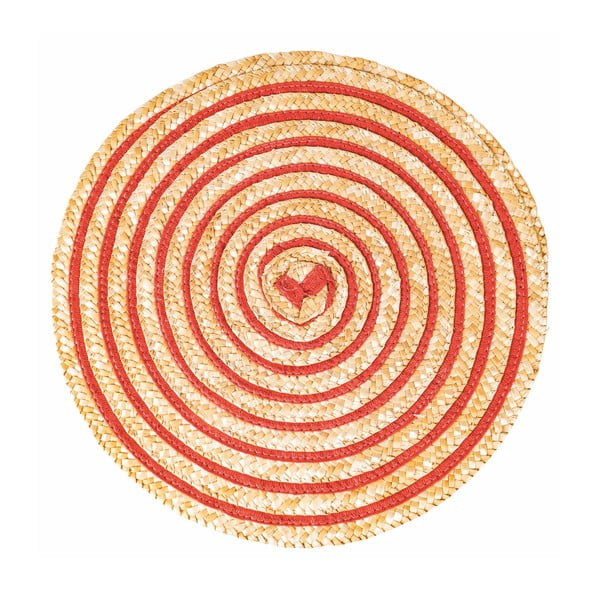 Pogrinjki iz rafije 6 kos ø 38 cm Spiral - Villa d'Este-image-3