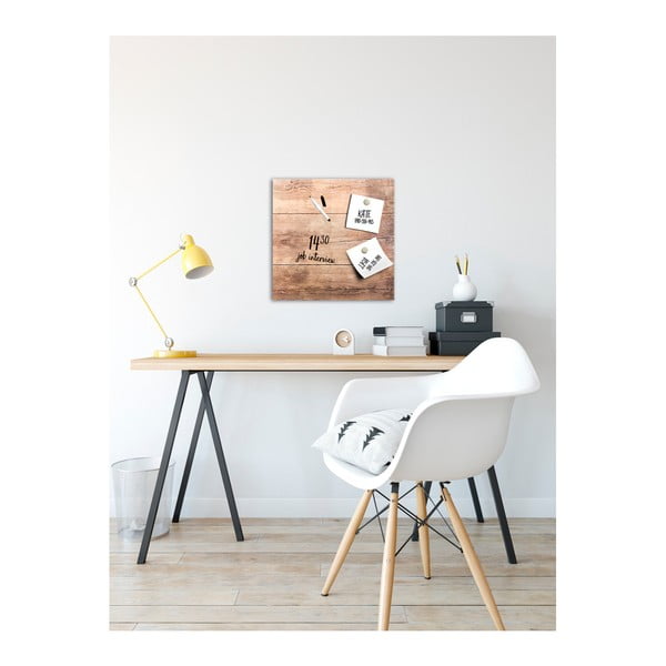 Magnetna tabla Styler Wood, 30 x 30 cm-image-2