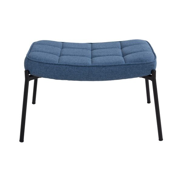 Hiša Nordic Glasgow Blue Ottoman