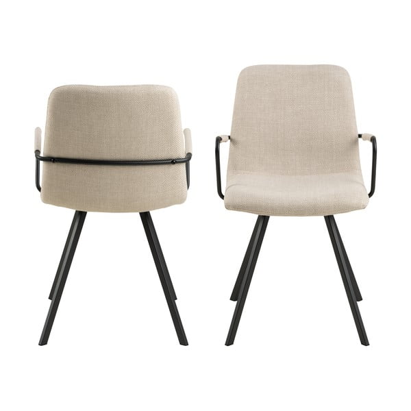 Kremno beli jedilni stoli v kompletu 2 ks Selina – Actona-image-3