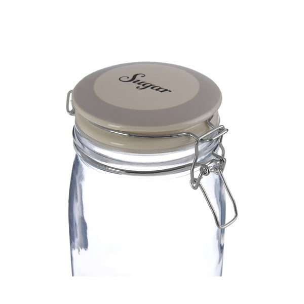 Steklena posoda za shranjevanje za sladkor Grocer – Premier Housewares-image-3