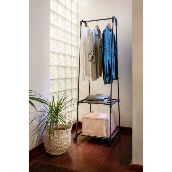 Vakuumska plastična škatla za shranjevanje oblačil 42x40x25 cm Pink Edition – Compactor-image-1