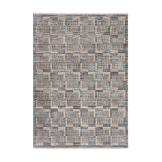 Siva/bež preproga 120x170 cm Evelyn Blocks – Flair Rugs