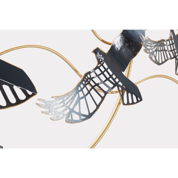 Kovinska stenska dekoracija 91x50 cm Birds – Mauro Ferretti-image-4