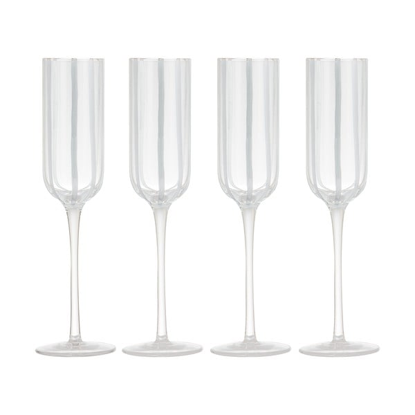 Kozarci za penino v kompletu 4 ks 180 ml Stripe – Ladelle