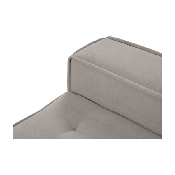 Svetlo siva kotna sedežna garnitura (levi kot) Mike – Micadoni Home-image-1