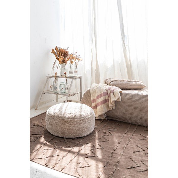 Kremno bel tabure Chill Natural – Lorena Canals-image-4