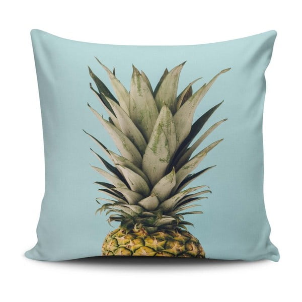 Okrasni vzglavnik z mešanico bombaža Cushion Love Pineapple, 45 x 45 cm