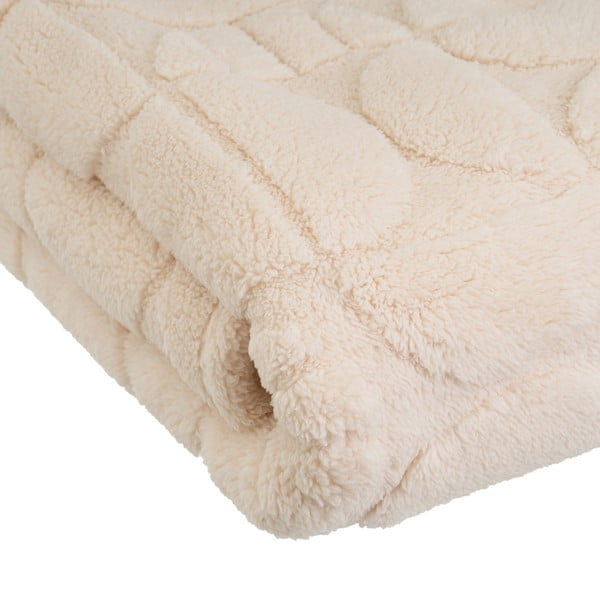 Bež odeja iz mikropliša 130x160 cm Mid Century – Casa Selección-image-3