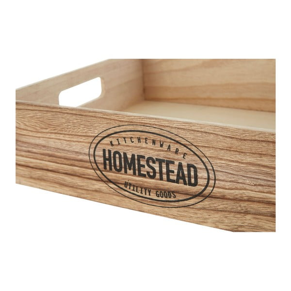 Lesen pladenj 28x38 cm Rustic Homestead – Premier Housewares-image-2