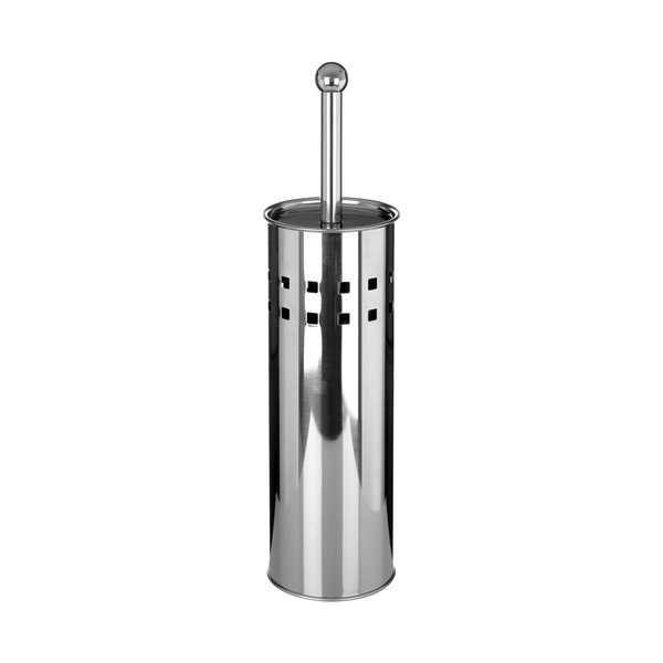 WC ščetka iz nerjavečega jekla v mat srebrni barvi Indy – Premier Housewares-image-2