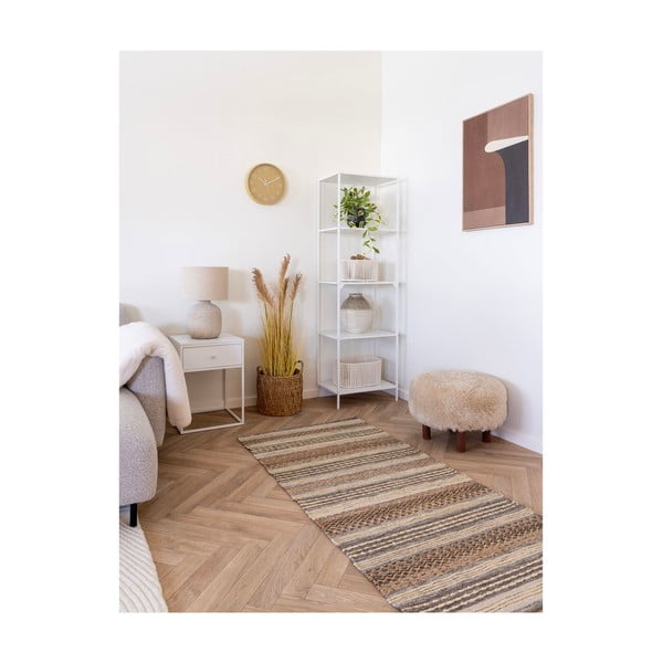 Tekstilne košare v kompletu 2 ks 38x25,5x18 cm Arese – House Nordic-image-1