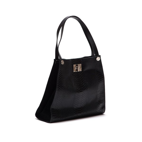 Usnjena torbica Anna Luchini 8038 Nero-image-1