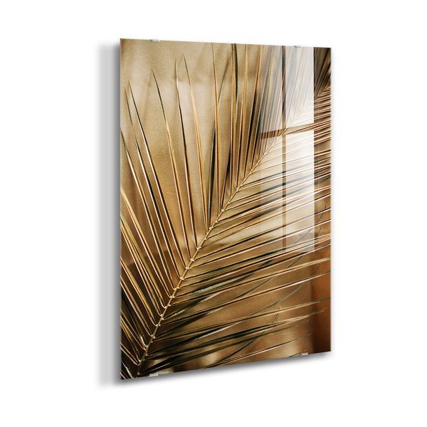 Tiskana steklena slika 80x120 cm Gold Palm  – Styler-image-4