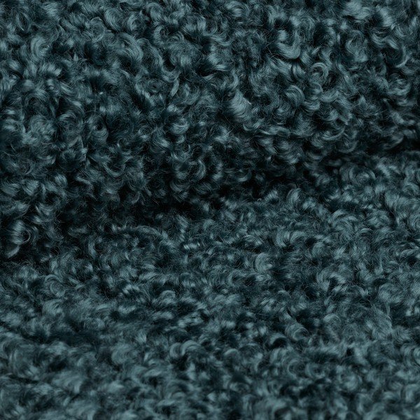 Modrozelen tabure iz tkanine bouclé – Micadoni -image-3