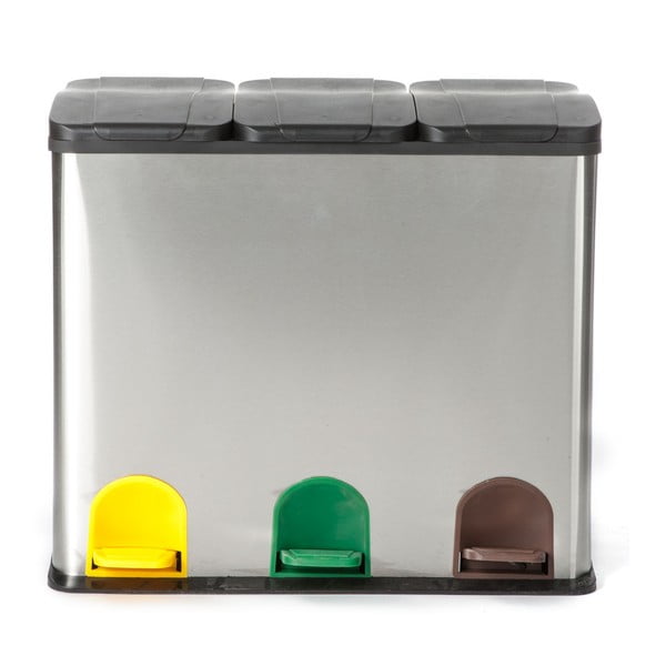 Koš za smeti v srebrni barvi Tomasucci, 60 l-image-1