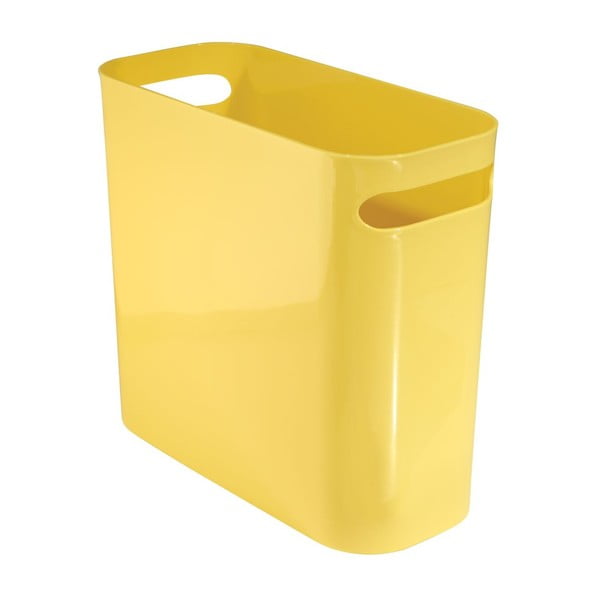Košara za shranjevanje Una Yellow, 27x12,5 cm