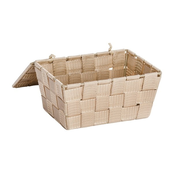 Bež košara s pokrovom Wenko Adria, 14 x 19 cm-image-1
