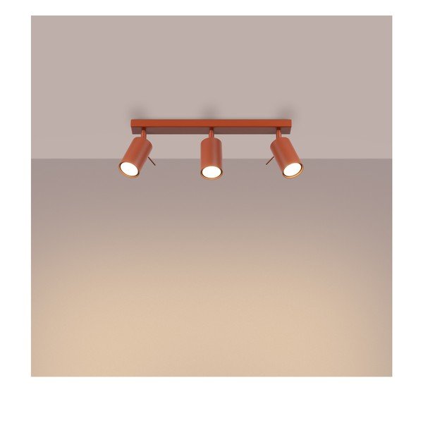 Opečnato oranžno točkovno svetilo 6x45 cm Etna – Sollux-image-2