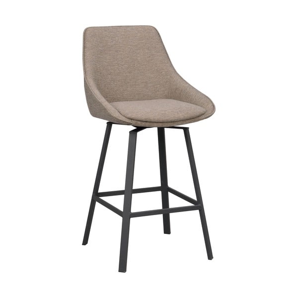 Bež barski stoli v kompletu 2 ks (višina sedeža 65 cm) Alison – Rowico