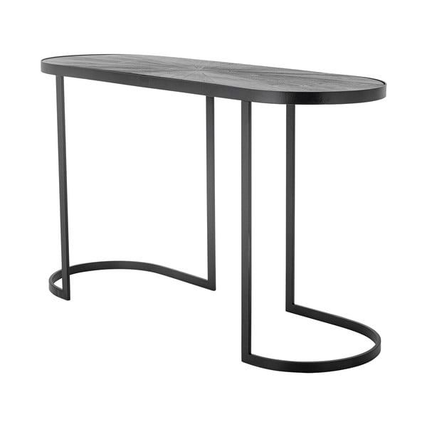 Črna stranska mizica 38,5x110 cm Carter – Bloomingville-image-2