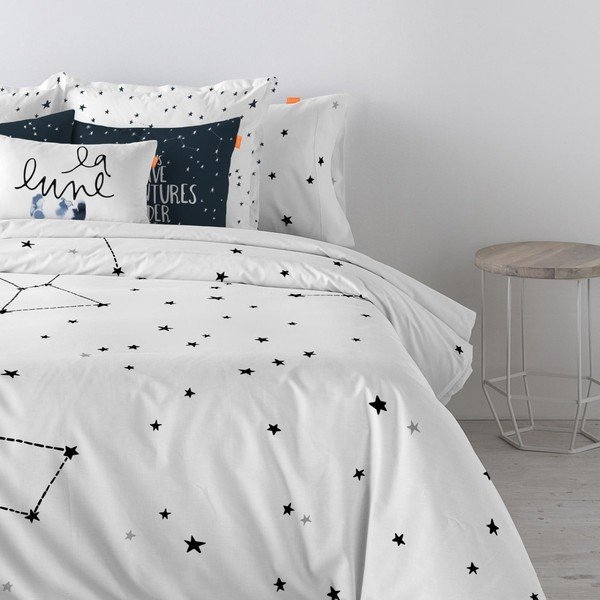 Bombažna odeja Blanc Constellation, 240 x 260 cm-image-1