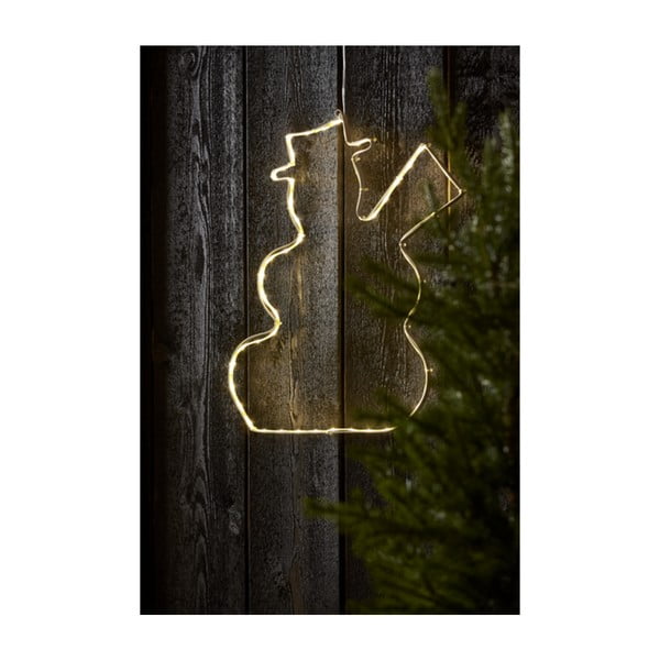 Viseča LED dekoracija Best Season Lumiwall Snowman-image-1