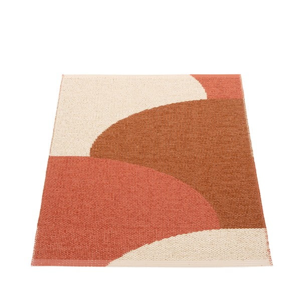 Opečnato oranžna notranja in zunanja preproga 70x90 cm Hill Brick Rust – Pappelina