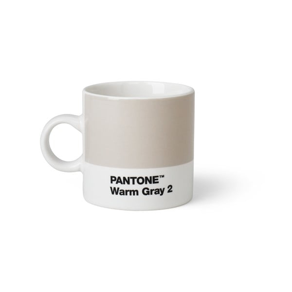 Svetlo siva keramična skodelica za espresso 120 ml Espresso Warm Gray 2 – Pantone