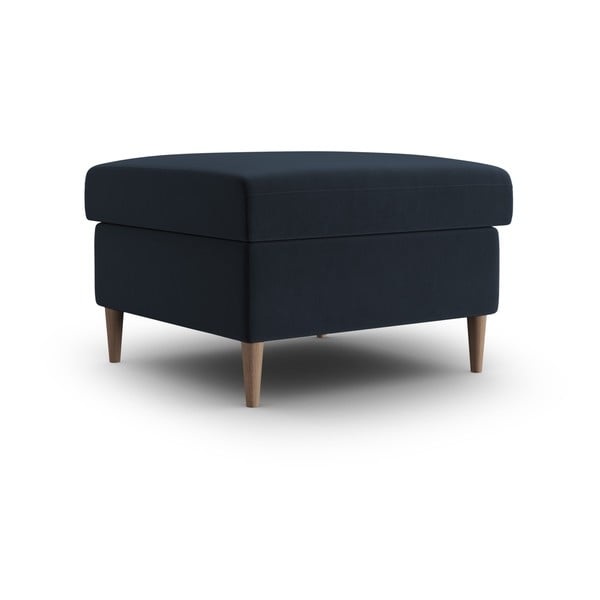 Temno moder žameten tabure Kyoto – Cosmopolitan Design-image-1