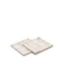 Tekstilni prtički v kompletu 2 ks 45x45 cm Ersen – Kave Home