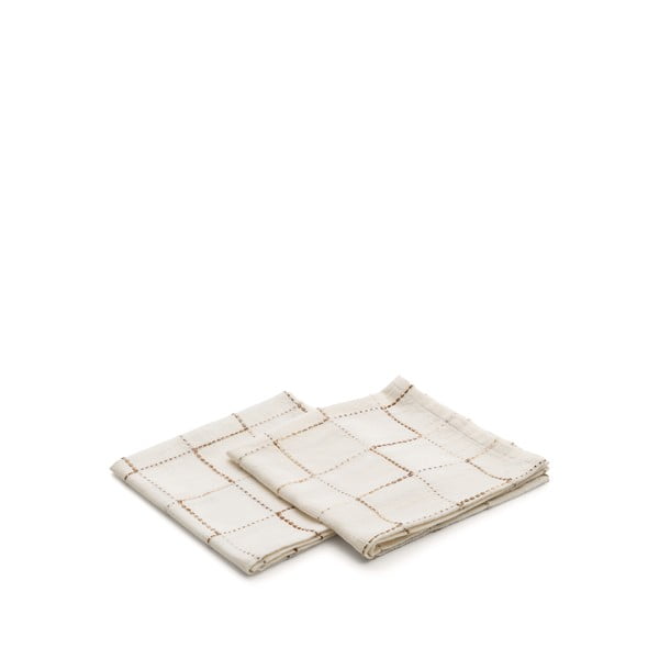 Tekstilni prtički v kompletu 2 ks 45x45 cm Ersen – Kave Home