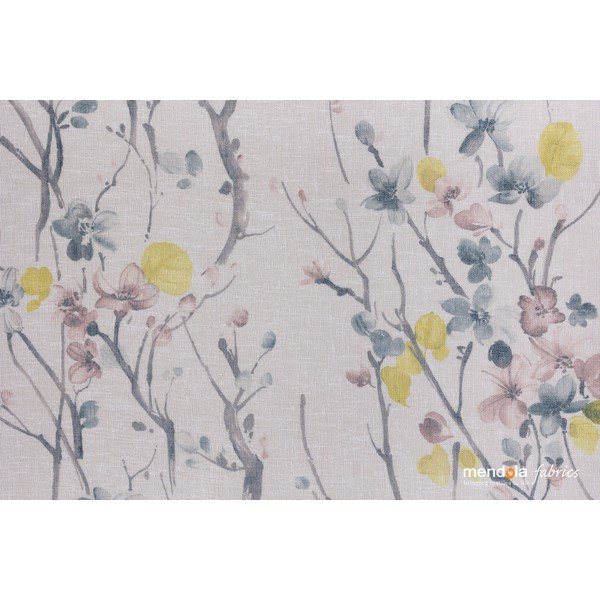 Bela/siva prosojna zavesa 300x260 cm Olivia – Mendola Fabrics-image-3