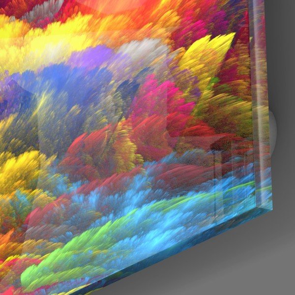 Steklena slika Insigne Color Burst, 40 x 40 cm-image-2