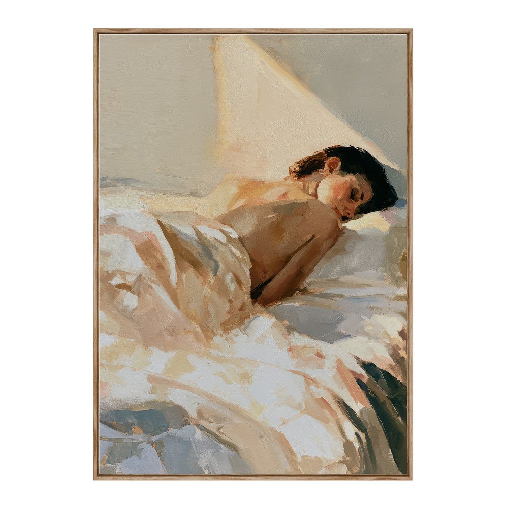 Tiskana slika z okvirjem/na platnu 70x100 cm Dreamy Rays