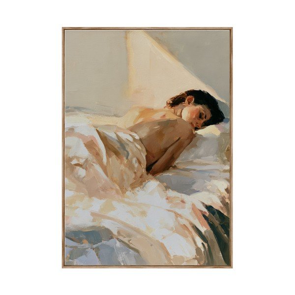 Tiskana slika z okvirjem/na platnu 70x100 cm Dreamy Rays – Styler