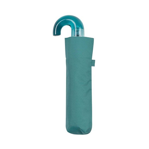Turkizni zložljivi dežnik z UV zaščito Ambiance Semi, ⌀ 96 cm
