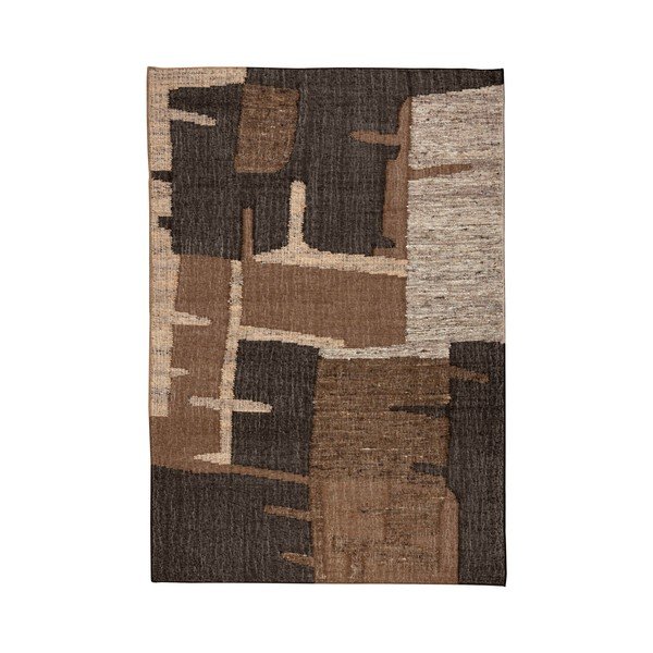 Rjava volnena preproga 160x230 cm Briton – Dutchbone